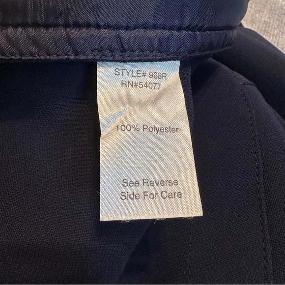 NWT CAbi Factory PR Trouser Midnight in Paris Navy Blue Dress Pant Size 6 - Picture 6 of 16